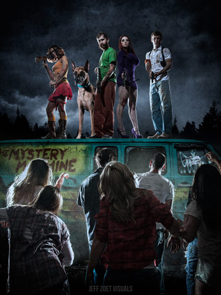 Illustration for article titled What if the Scooby Gang took over for Rick in The Walking Dead?